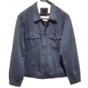 rare vintage MCM Italy size XXL Mens denim cotton blue jacket The Golden Jean